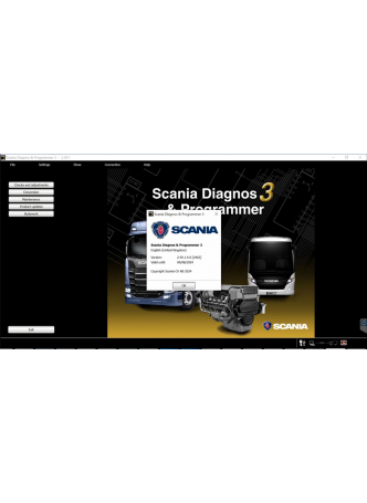 2024.03 newest version Scania SDP3 v 2.59.2 Diagnostic & Programmer program